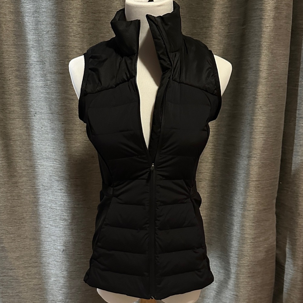 Lululemon Athletica Black Quilted Vest